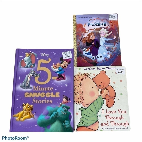 Disney Book Bundle Snuggle Storied Frozen NWT - Picture 1 of 2